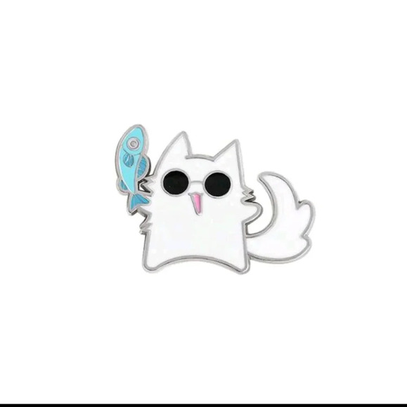 Jujitsu Kaisen funny fish enamel pin brooch charm purse bag anime pins manga cha - Picture 2 of 7